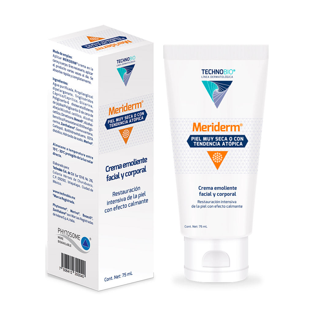 Meriderm 75ml para Piel Seca